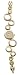 Fossil ES1777 Ladies Gold Ip Bracelet Gold Dial Watch