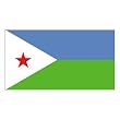 Djibouti 3ft x 5ft Nylon Flag