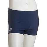 Speedo Men's Race Endurance+ Polyester Solid Square Leg Swimsuit