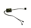Manual 12V DC Variable Speed controller 4 pin Molex to dual 3 pin connector