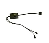 Manual 12V DC Variable Speed controller 4 pin Molex to dual 3 pin connector