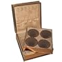 Metallic Copper Chocolate Jewelry Box