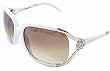 Authentic Roberto Cavalli Talisia 370S 483 Brown Gradient Lens/WHITE FRAME Sunglasses