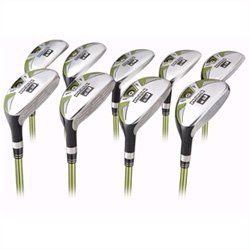 Forgan F3i Hybrid Iron Golf Club Set 3-SW Mens RH STIFF Flex STEEL