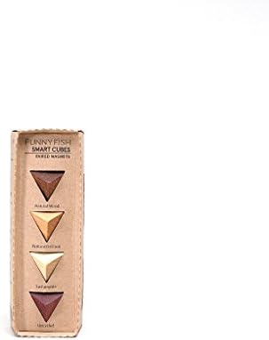 FunnyFish Smart Wooden Magnet Picture Holders (4pcs) - Cubes