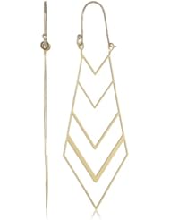 Kris Nations Chevron Marquis Earrings