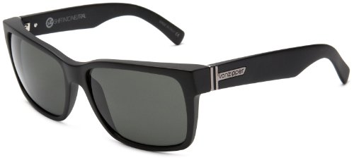 Von Zipper Elmore - S.I.N. Sunglasses,Shift Into Neutral  Frame/Grey Lens,one size