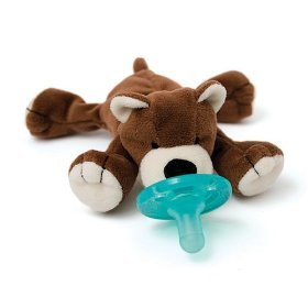 Brown Bear Plush Wubbanub ~ Infant Pacifier