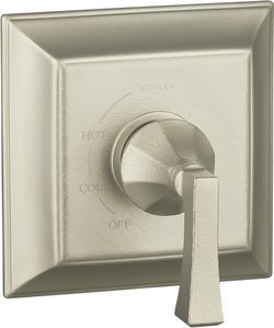 Kohler Memoirs Stately Single Handle Rite-Temp Pressure Balanced Valve Trim Only with Metal Lever Handle Brushed Bronze - K-T463-4V-BV