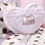 Little Giraffe Pink Heart Tooth Fairy Pillow
