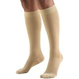 Truform 8865s, Compression Stockings, Short Length, Below Knee, 20-30 mmHg, Beige, Medium