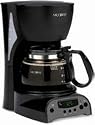 Mr. Coffee DRX5 4-Cup Programmable Coffeemaker, Black