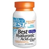 Best Hyaluronic Acid w/Chondroitin Sulfate(100mg) 60 Capsules