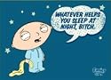 Family Guy Whatever Helps You Sleep Magnet FM2053