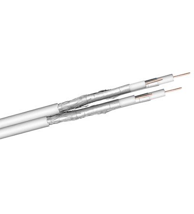Wentronic SAT KKQ 80-180 2-fach geschirmtes Quattro-Koaxial-Kabel (Cu) auf Holz-Trommel 10 Preisvergleich
