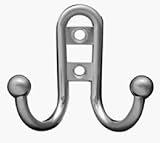 Brainerd #54527 2.5 Nickle Double Robe Hook