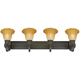 Yosemite Home Decor 94894VB Florence 36.25-Inch 4-Light Bathroom Vanity, Venetian Bronze by Yosemite Home Decor