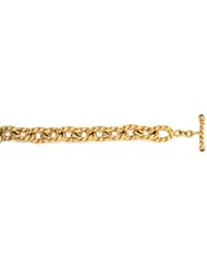 CleverEves 14Kt Yellow Gold 15.5mm With Toggle Bracelet