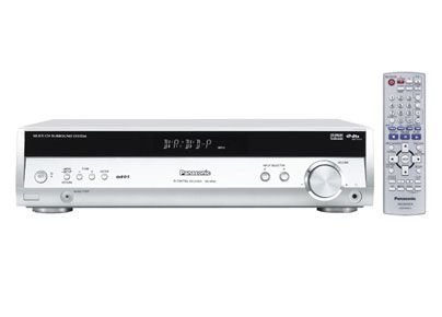Panasonic SA HR 45 EG S Heimkino-Receiver silber