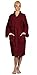 Arus Women's Short Kimono Lightweight Bathrobe Turkish Cotton Terry Cloth Robe