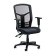 Executive High-Back Chair, Mesh Fabric, 28-1/2"x28-1/2"x45, BK (LLR86200) Category: Metal Office Chairs