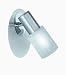 Trio 8701211-07 Energiespar-Spot, Nickel matt, Glas alabasterfarbig