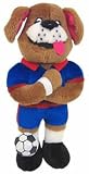Multi Pet Muttscots Soccer Player 10in Plush Dog Toy
