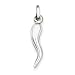 Sterling Silver Italian Horn Charm