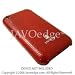 JAVOedge Apple iPhone Leather Wrapped Back Cover (Red) [FREE SHIPPING]