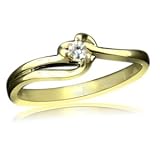 0.04 Cts. Diamond Engagement Ring