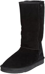 Buffalo Girl 238837 SY SUEDE 120846, Damen Stiefel, Schwarz (BLACK 01), EU 40