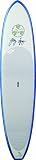 Surftech Lopez Big Darling Surfboards (Grey/Blue, 11- Feet 2-Inch)