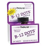 TWINLAB, B-12 Dots 500mcg - 250 dots ( Multi-Pack)