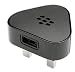 BlackBerry UK Mains Charger with Detachable 1.2m Micro USB Cable - Black