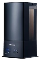 Vitantonio スチーム加湿器 アロマトレイ付き 【最大約8畳】 ブラック VSH-2000-K