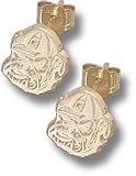 Logo Art Georgia Bulldogs Sterling Silver Team Logo 3/8 Post Earrings