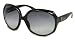 AUTHENTIC CHRISTIAN DIOR SUNGLASSES GLOSSY 1 BLACK SHINY 584LF