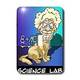 Londons Times Funny Society Cartoons - Science Lab - Light Switch Covers - single toggle switch