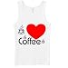 I Love Coffee Women's Tank Top