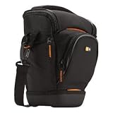 Case Logic Digital SLR Zoom Holster Camera Bag/Case (Black) (SLRC-201) for Nikon D40, D60, D3000, D3100, D5000, D5100, D7000, D300s, D3 & D3s
