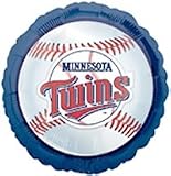 Minnesota Twins Baseball Foil Balloon