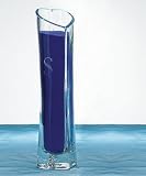 Small Glass Heart Shaped Vase W8535 Quantity of 1