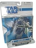 Star Wars 2009 Transformers Battle Droid to Trade Federation AAT Tank