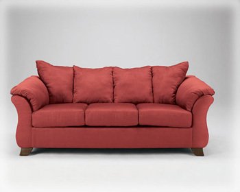 Durapella-Red Sofa by Ashley Furniture