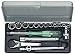 Wiha 60191 Six Point Socket Set, Inch, 17 Piece