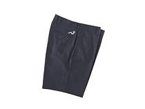 Woodworm Flat Front Cotton Shorts Navy - 38