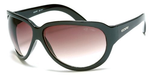Edge I-Wear Oversized Jackie-O Plastic Sunglasses