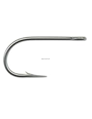 Sports: Mustad 9510XXXS-5/0 Fishing Hooks Mustad Salmon Hk SS 5/0 Fishing Hook - O. MUSTAD & SON, INC.