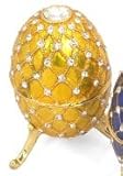 Piearth ピアース ジュエリーボックス クリスタル 宝石箱 タマゴ NO61 ゴールド 61-2 GD