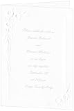 Calla Lily Wedding Invitation - White (50 Pack)